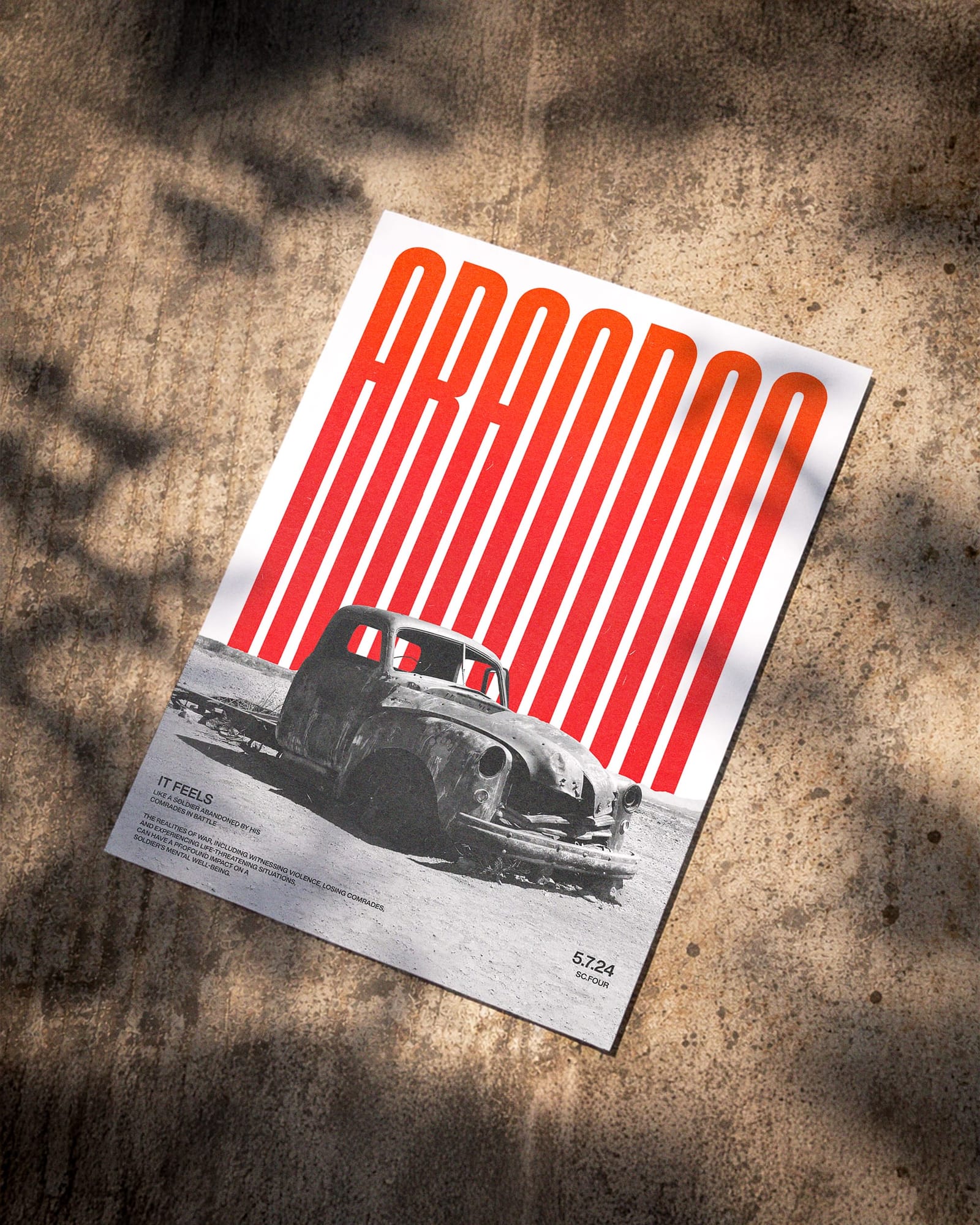 Outdoor Poster Ground Mockup