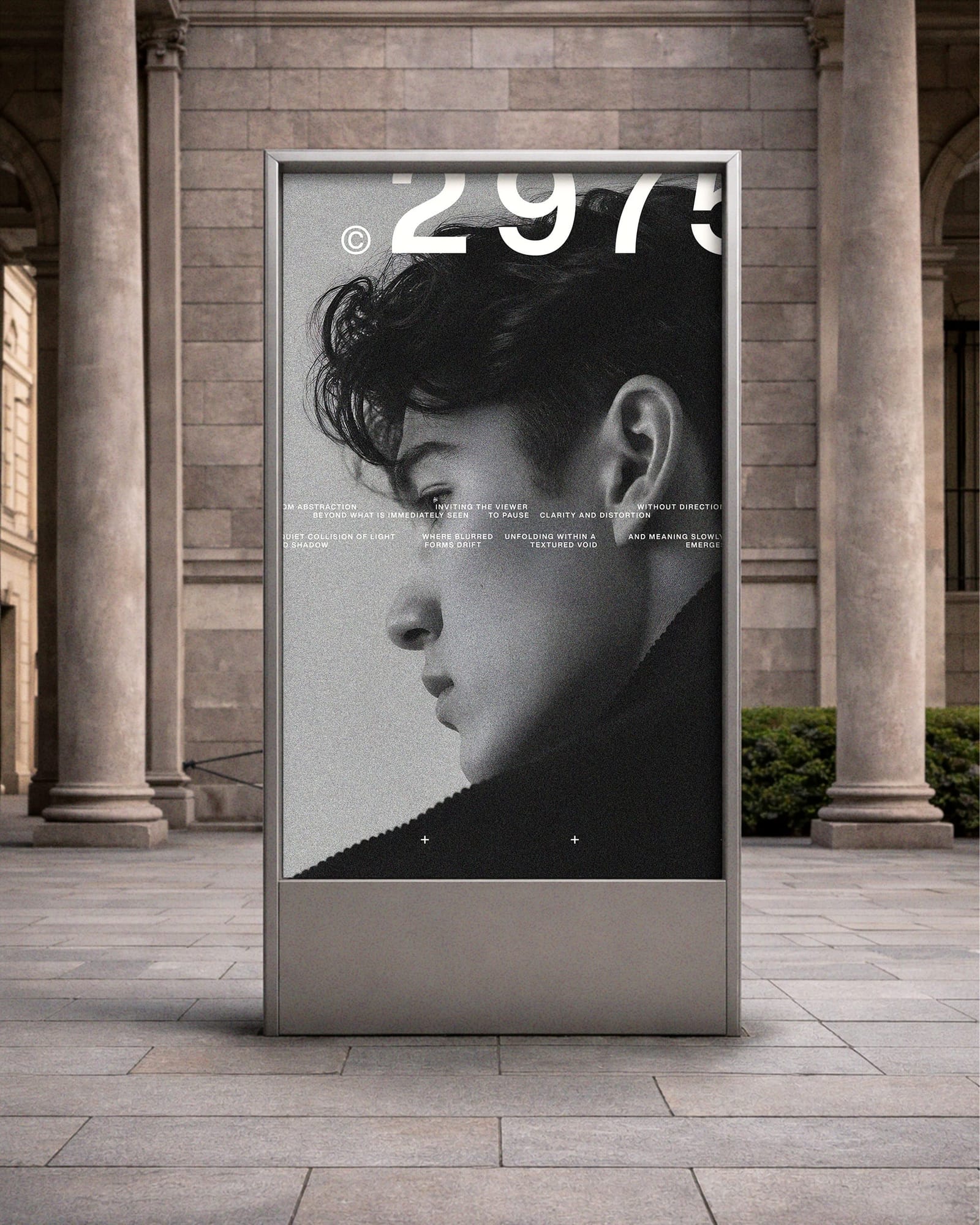 Public Advertising Billboard Mockup