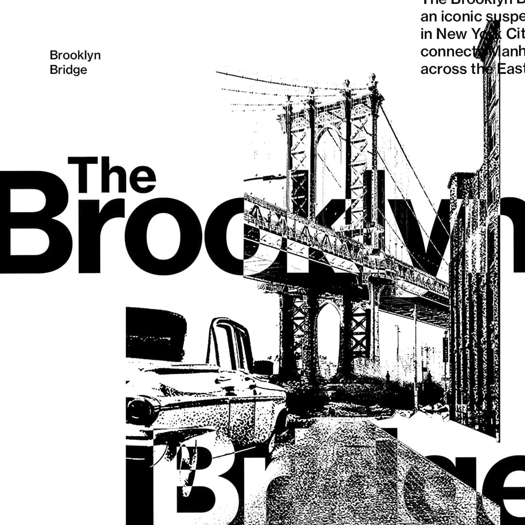 The Brooklyn Bridge