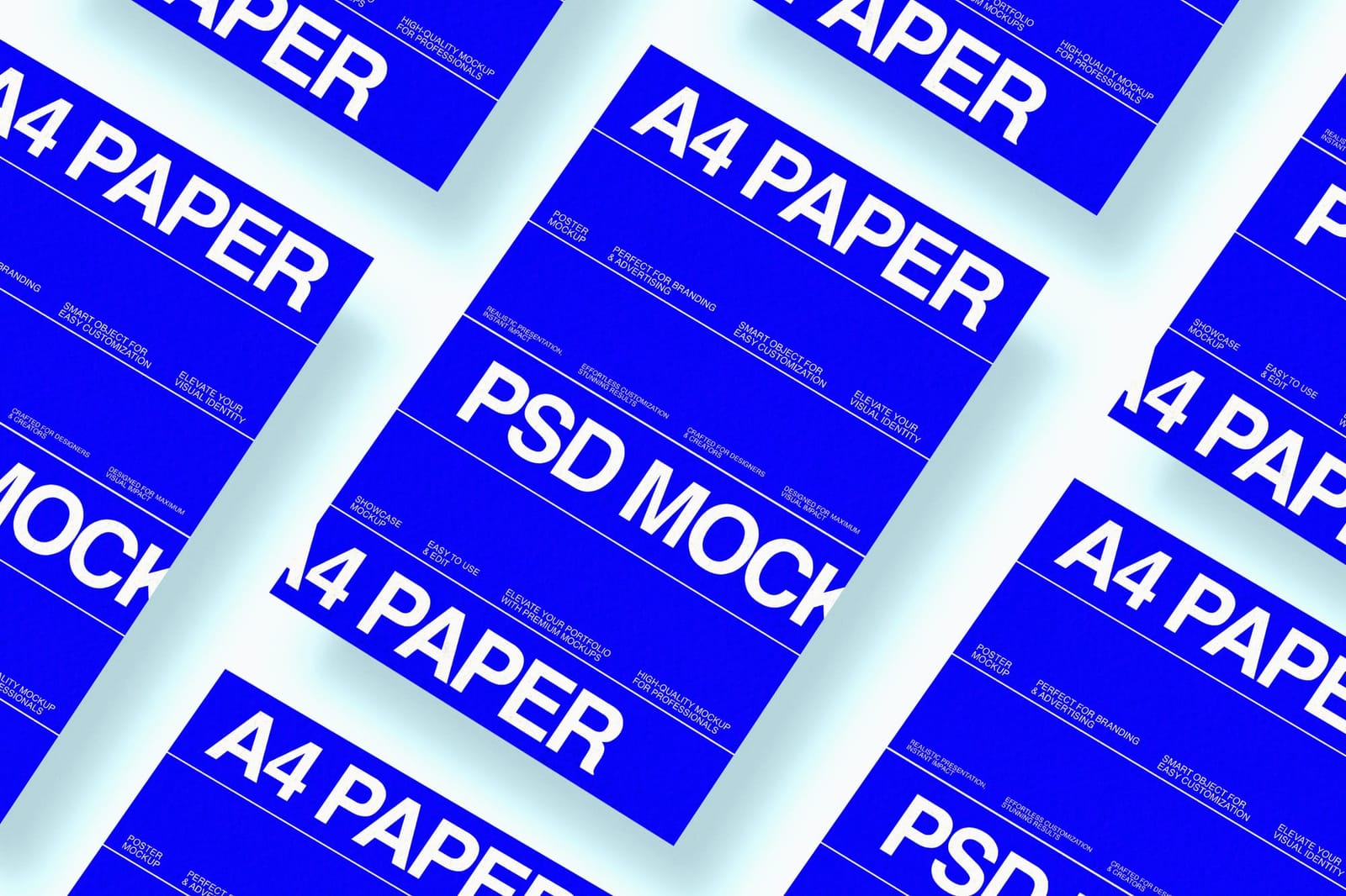 A4 Flyer Mockup