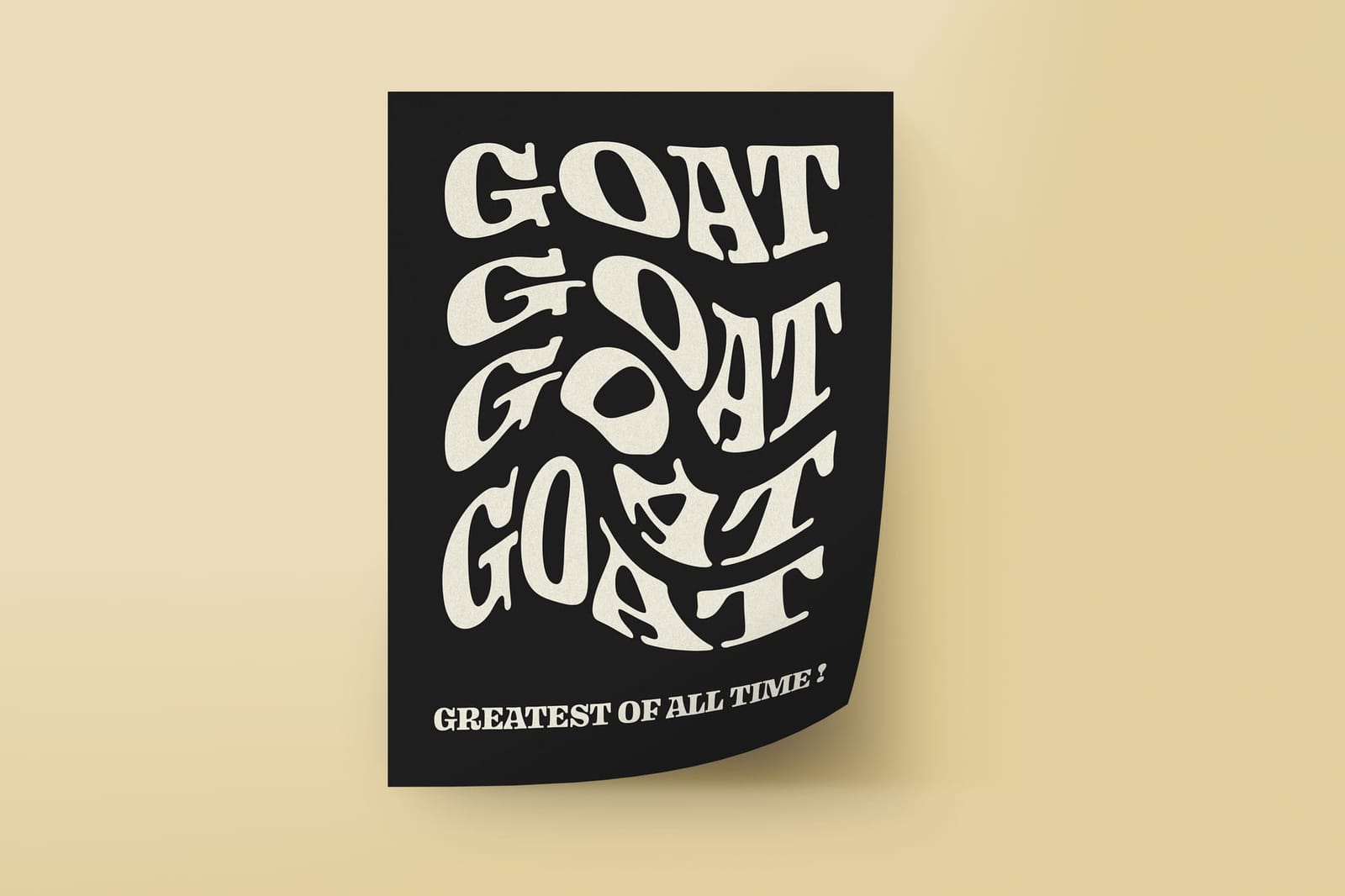 A4 Poster Mockup