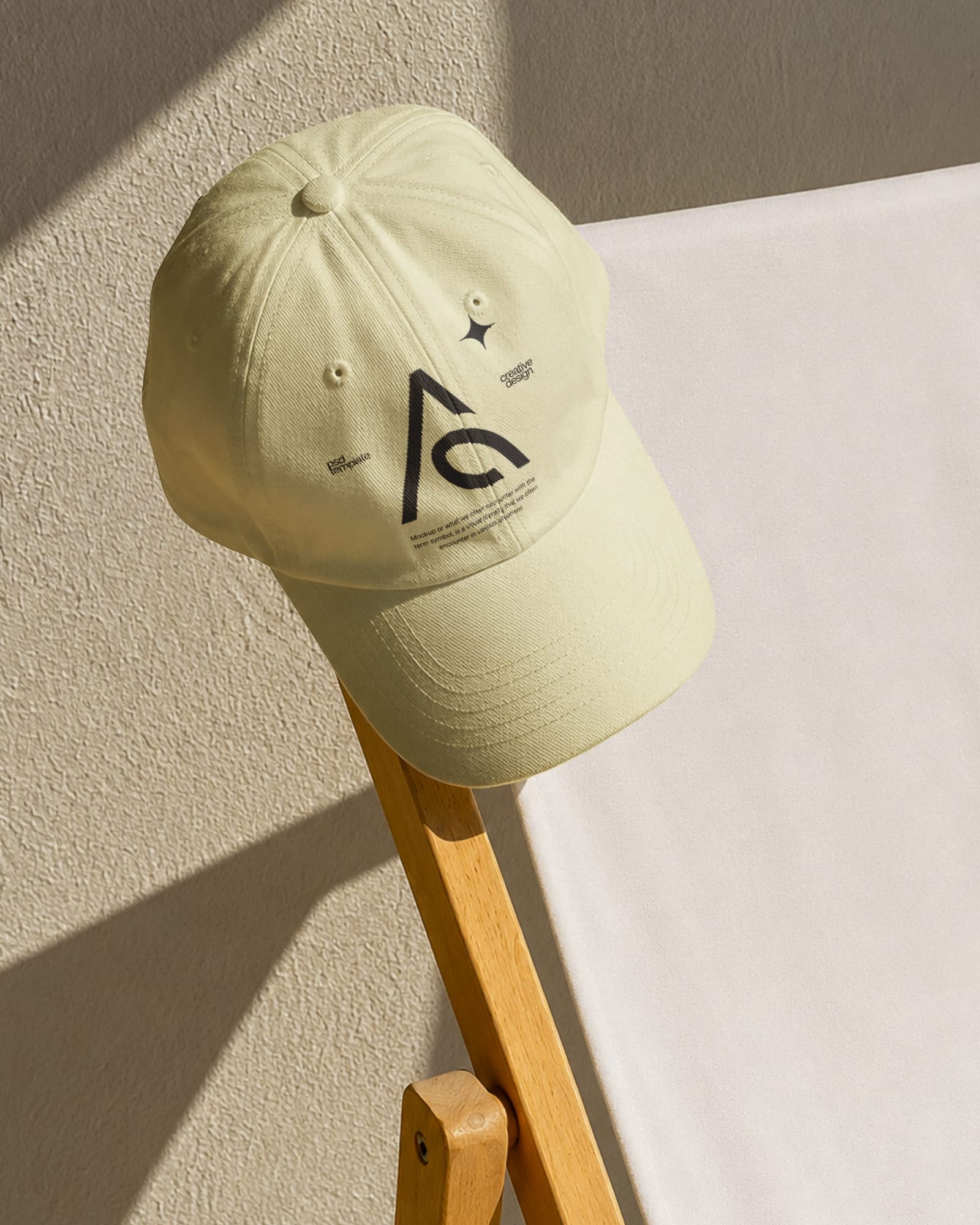 Baseball Cap Logo Averia Branding Mockup
