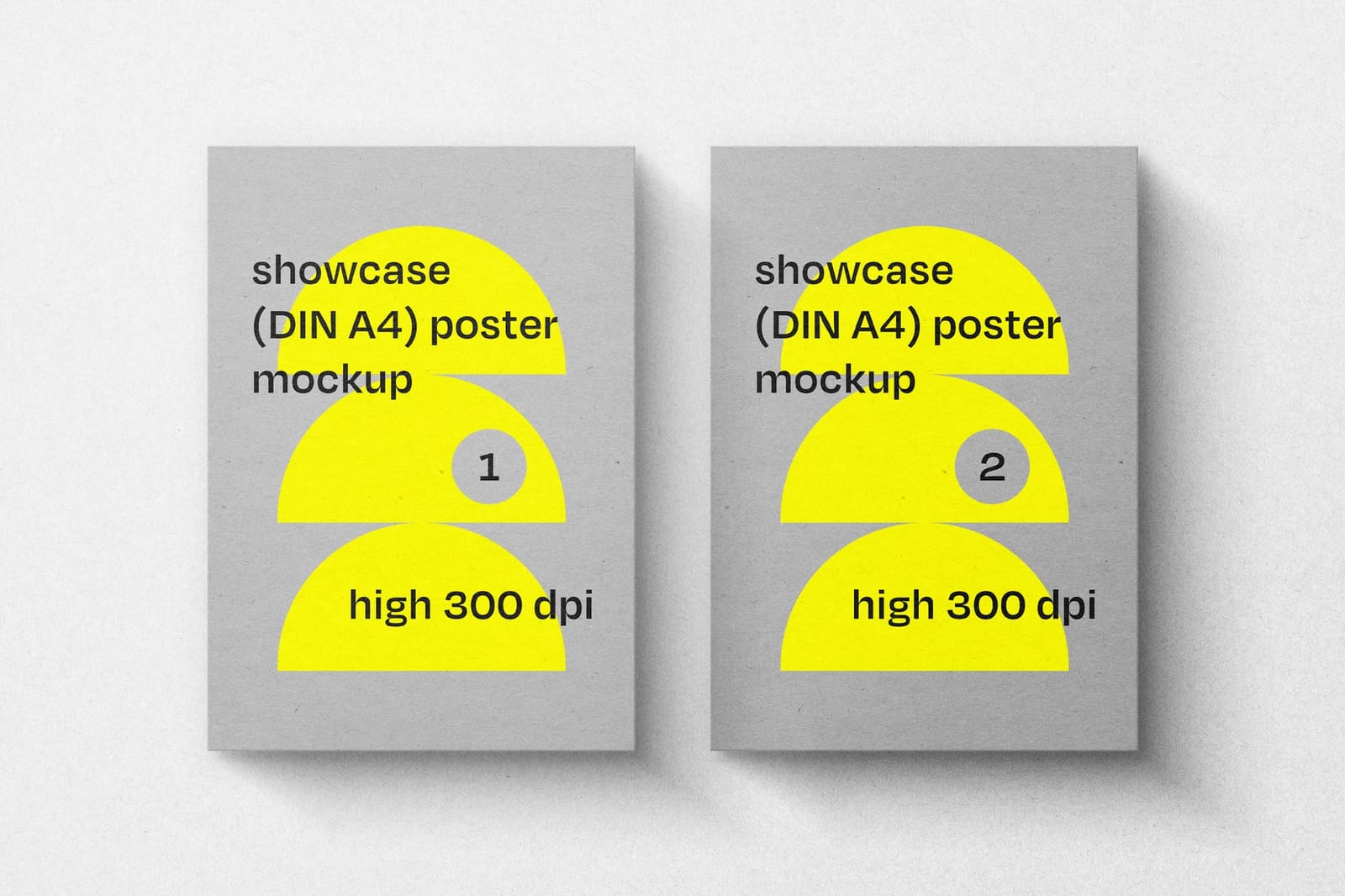 Creative A4 Poster Mockups