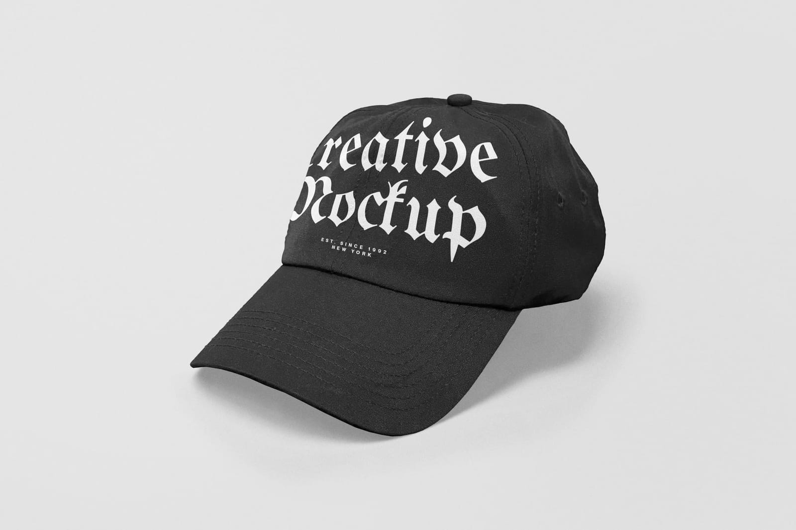 Creative Signature Cap Mockup
