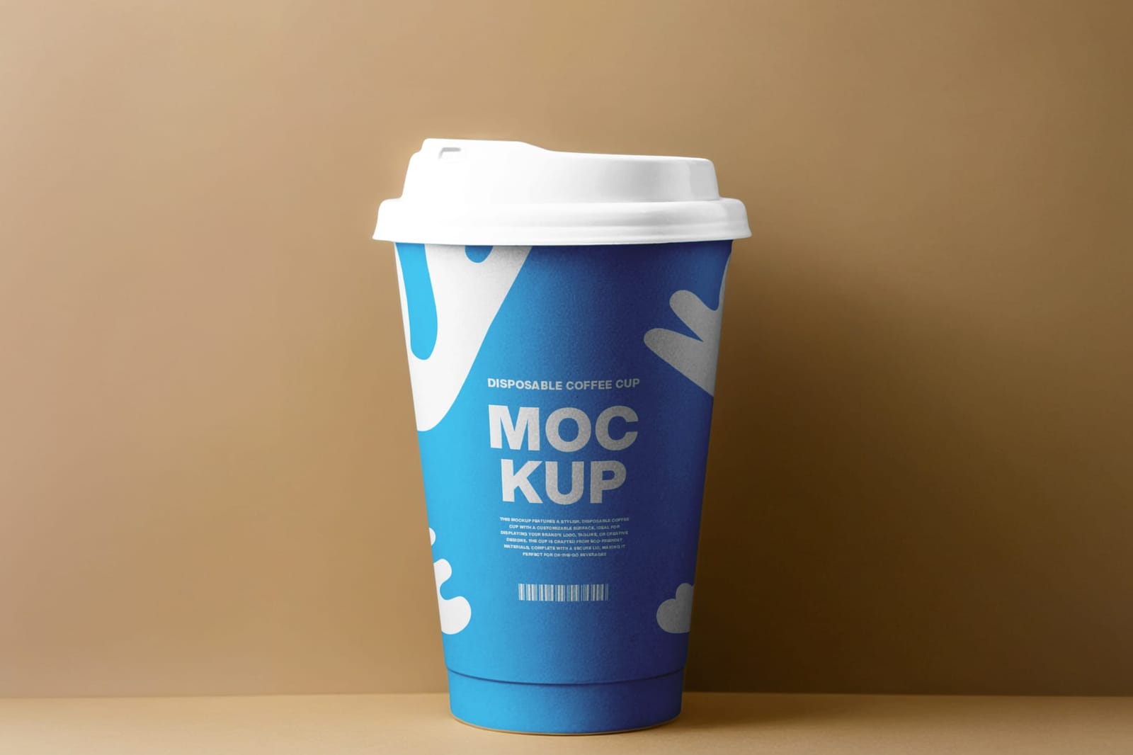 Disposable Coffee Cup Mockup