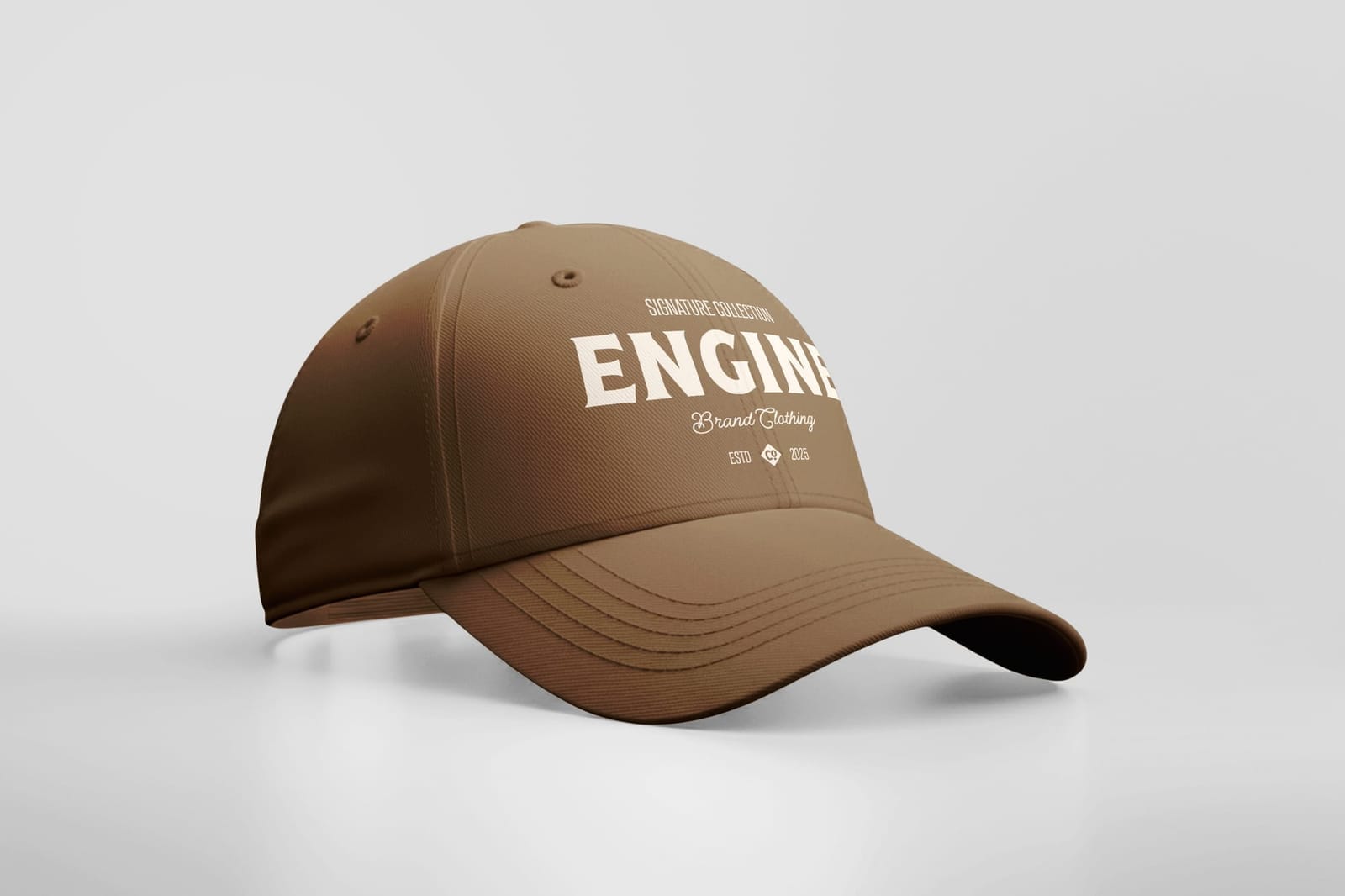 Engine Signature Brand Cap Mockup Collection