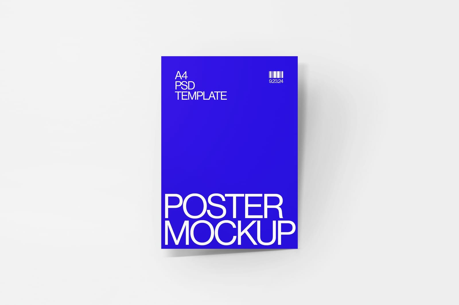 Minimal A4 Poster Mockup
