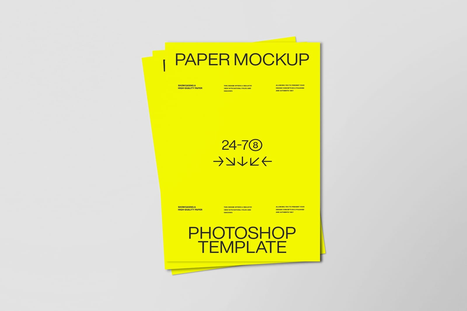 Minimal A4 Poster Mockup