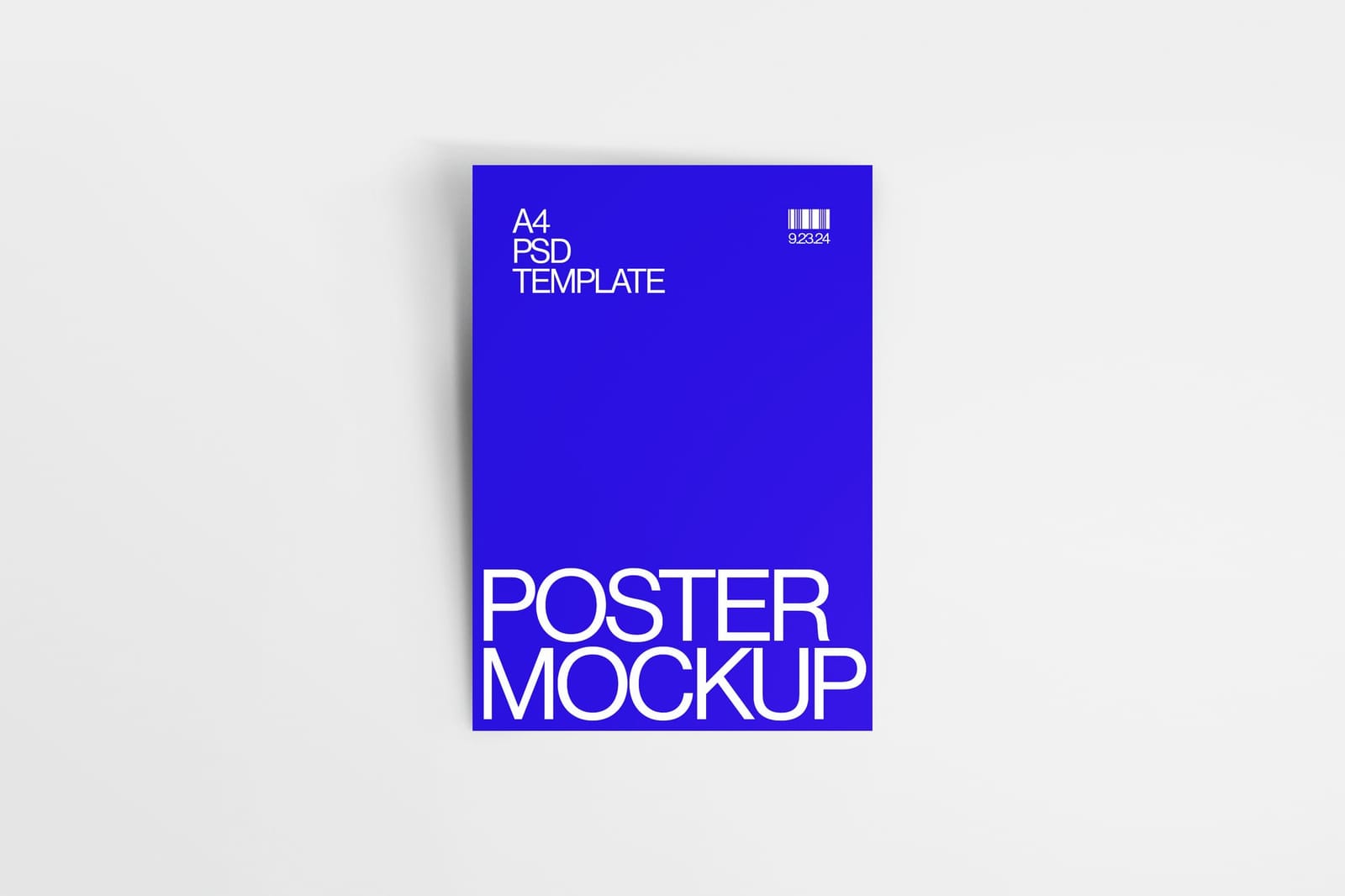 Minimal A4 Poster Mockup