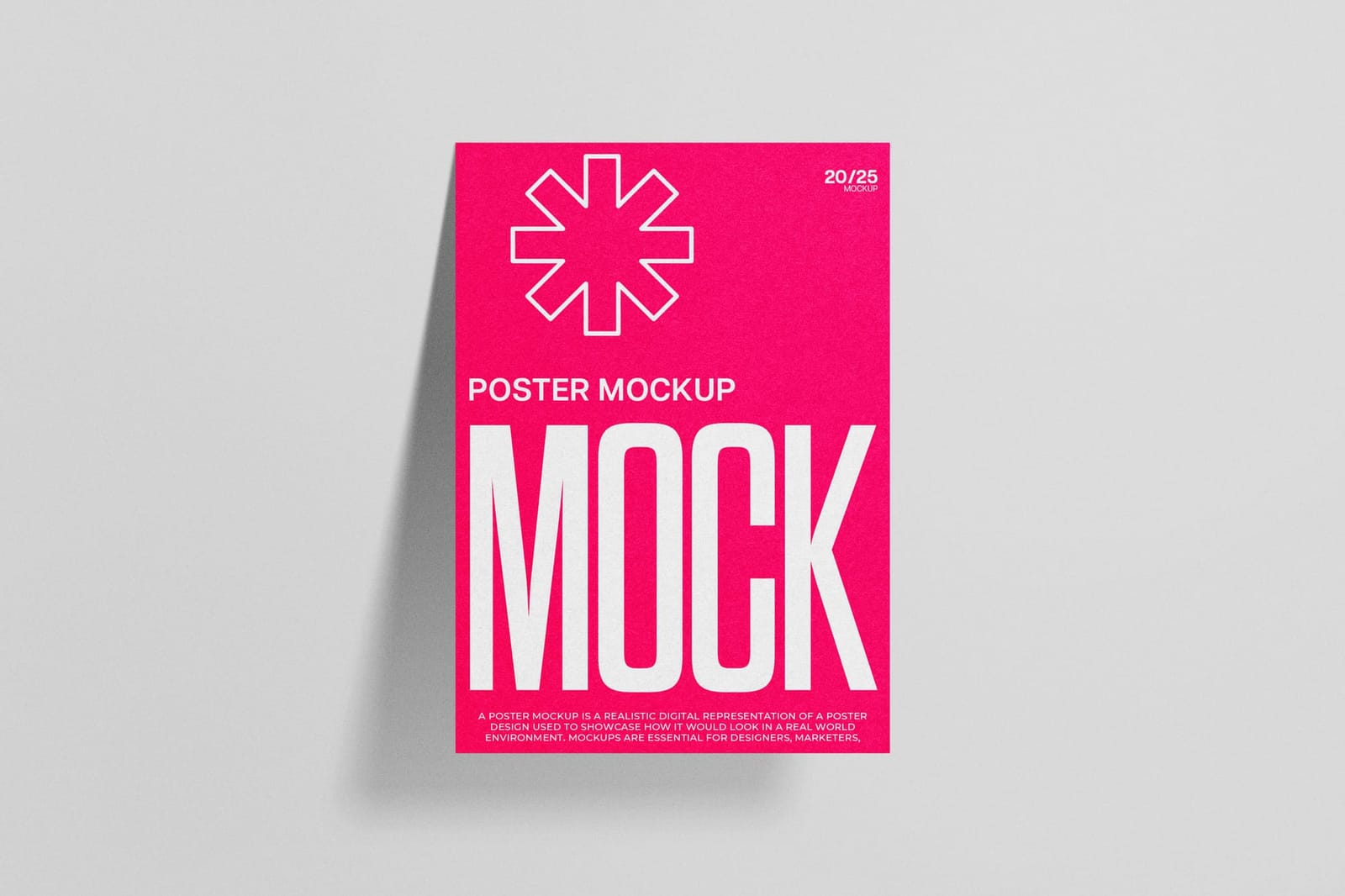 Modern Poster Mockup