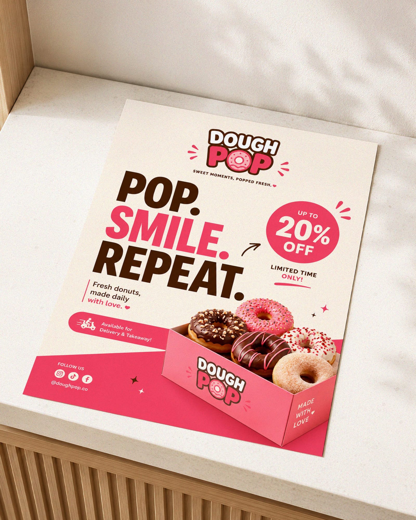 Promotional Poster Mockup
