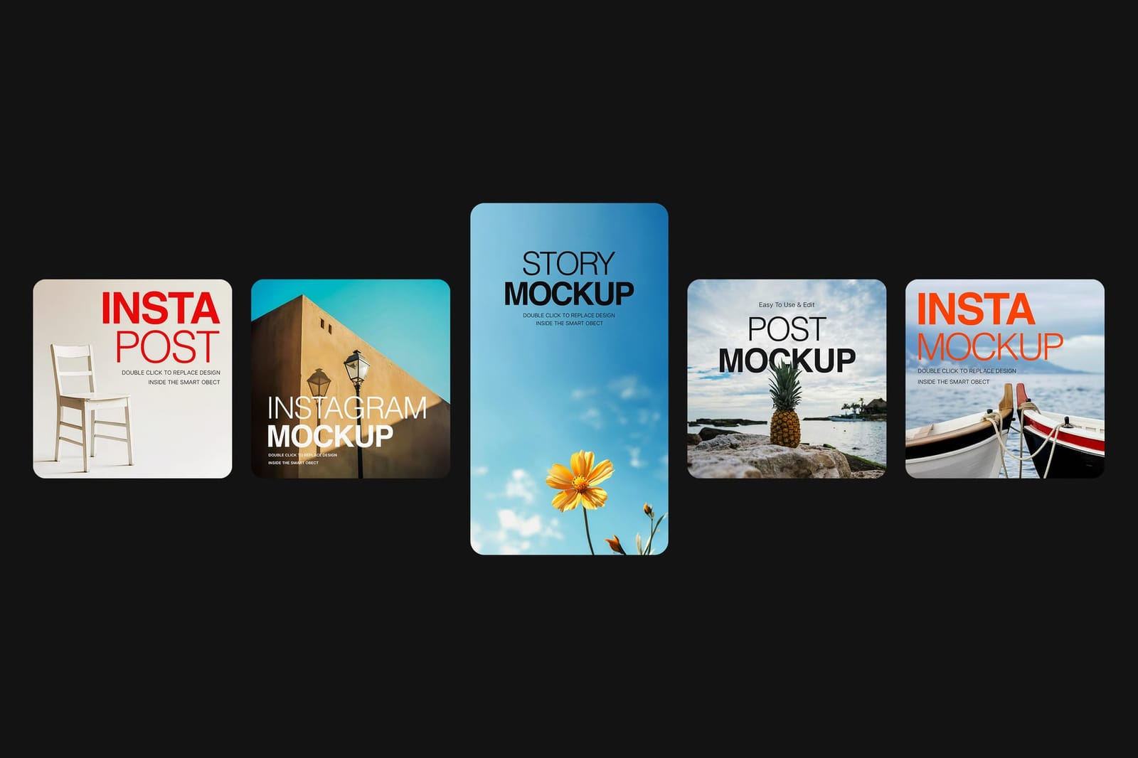 Symmetric Story Post UI Mockup