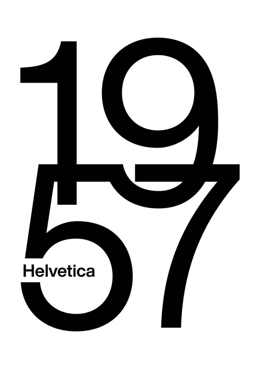 Helvetica 1957