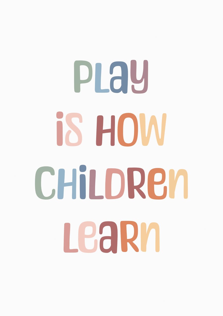 Play Is How Children Learn