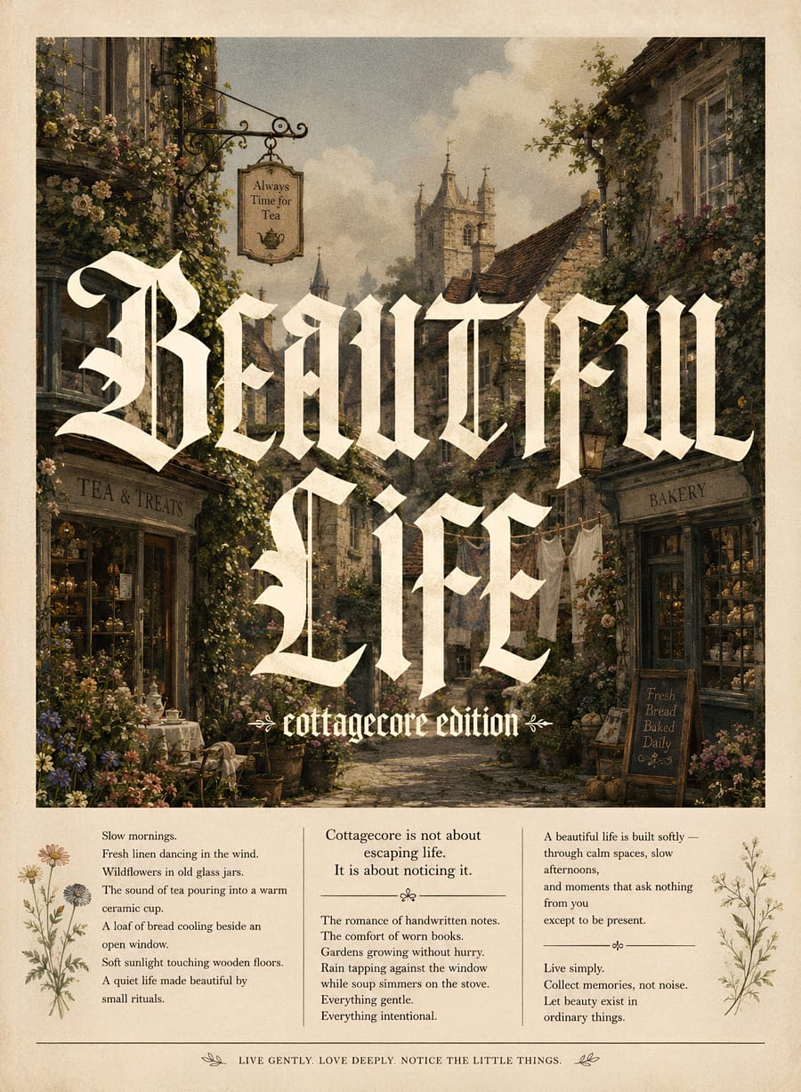Beautiful Life The Gentle Village