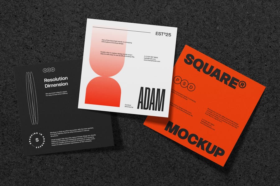 Brand Square Mockup