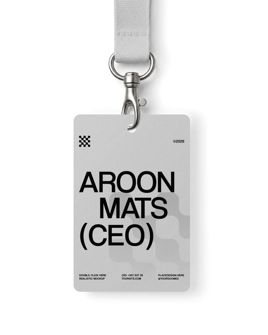 Studio Identity Card Mockup