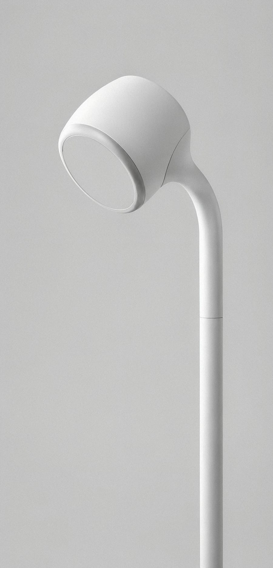 Modern Minimalist White Lamp Design