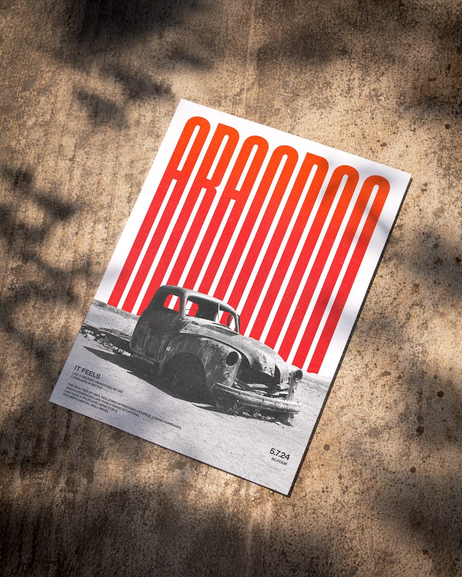 Outdoor Poster Ground Mockup