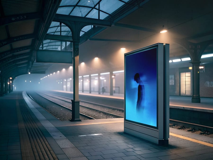 Station Billboard Mockup