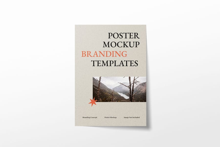 A4 Paper Sheet Mockup