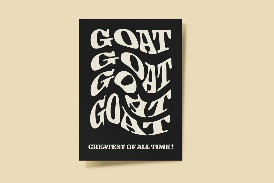 A4 Poster Mockup