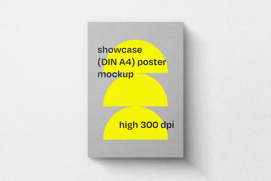 Creative A4 Poster Mockups