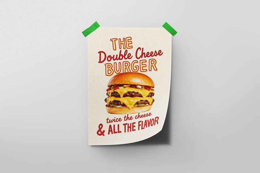 Poster Tape Mockup