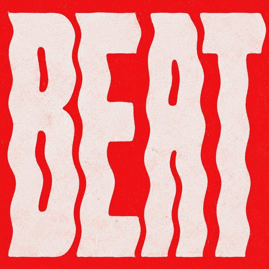 Psychedelic Beat Typography