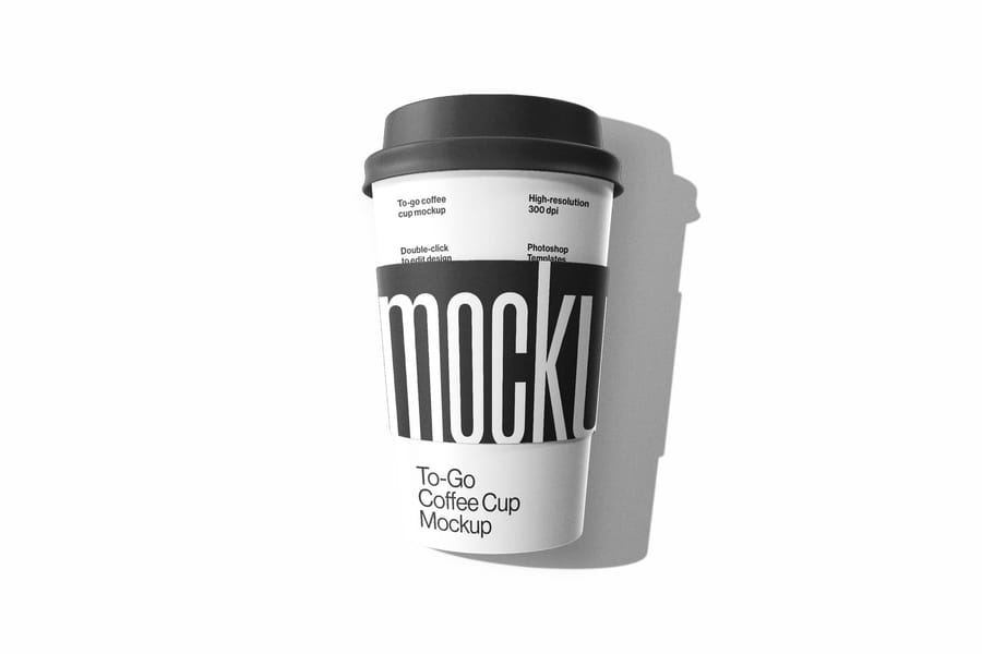 Take Away Paper Cup Coffee Mockup
